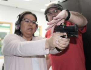 Women's Handgun Shooting Class in OKC