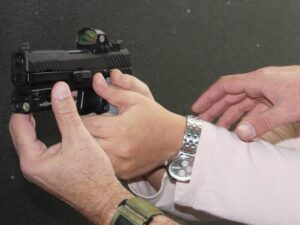 Book a Marksmanship for Defensive Handgun class