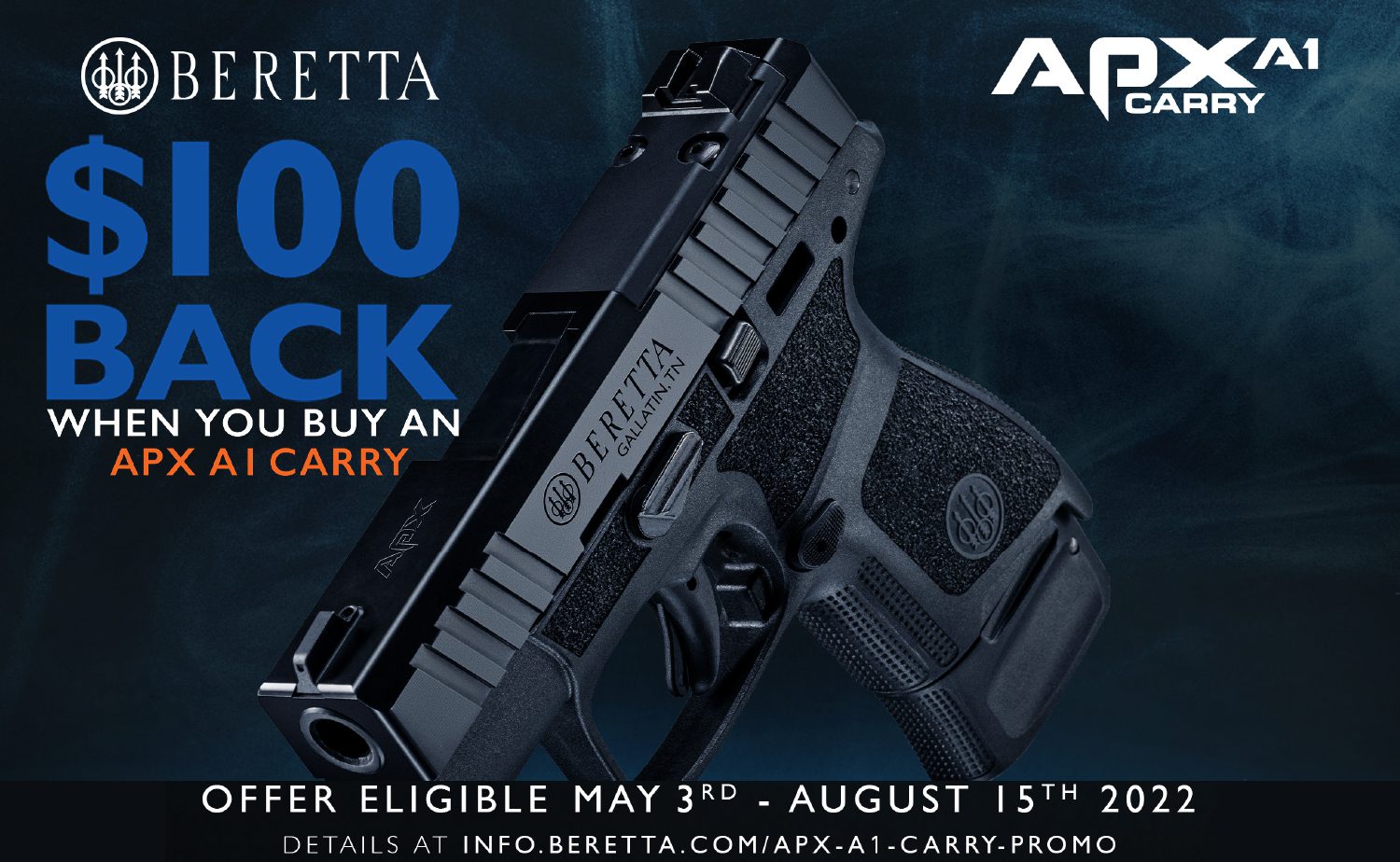 Beretta Apx Carry Rebate