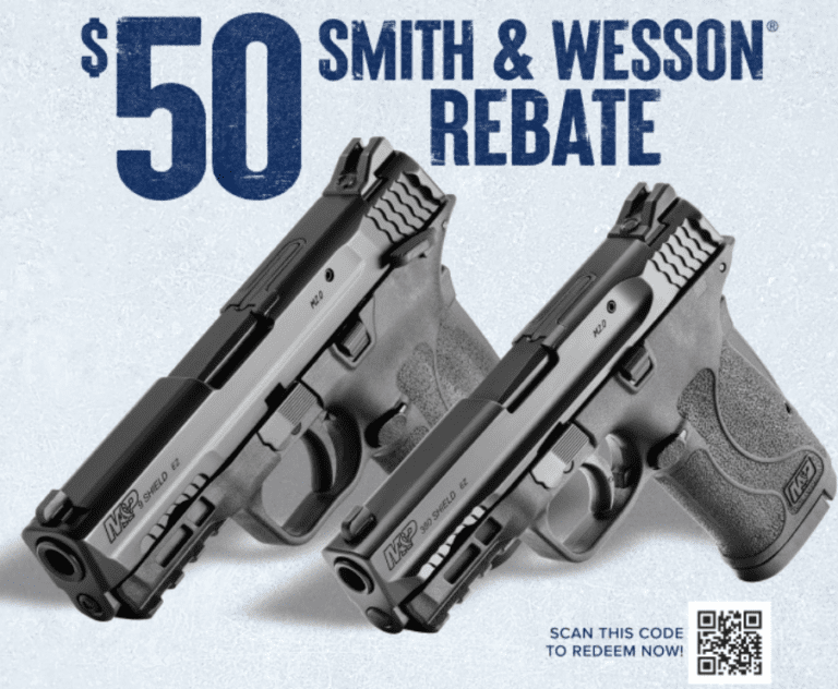 Smith & Wesson Shield EZ Holiday Rebate H&H Shooting Sports