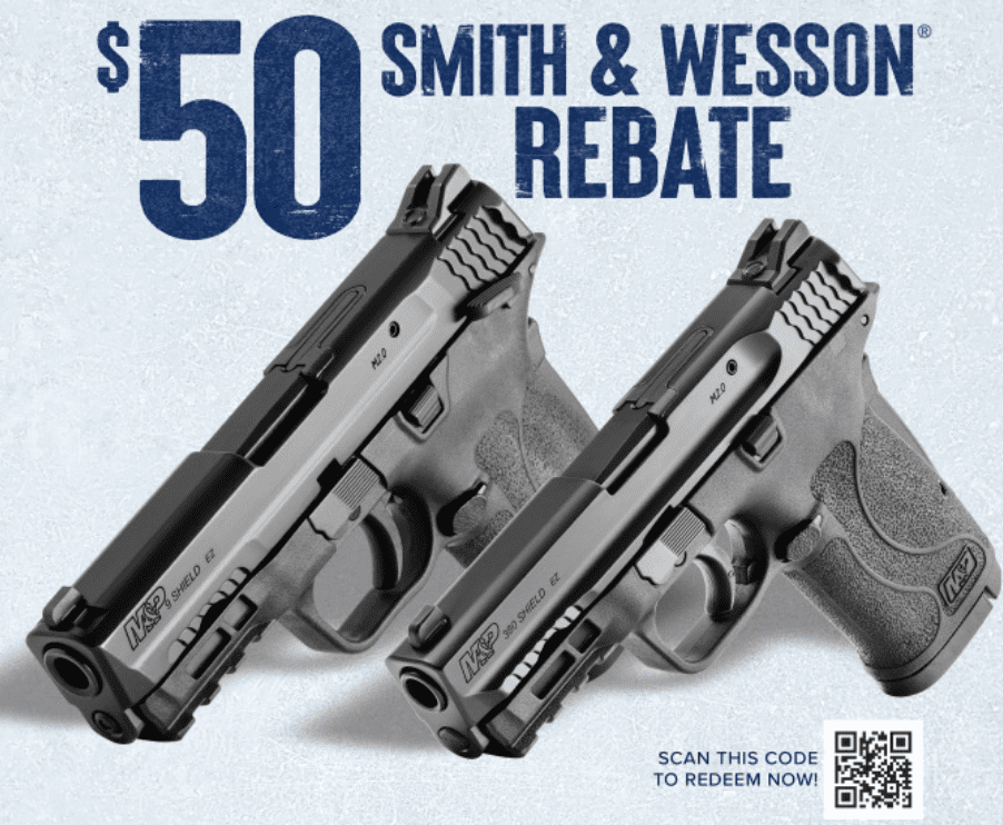 Smith & Wesson EZ Holiday Rebate at H&H Shooting Sports