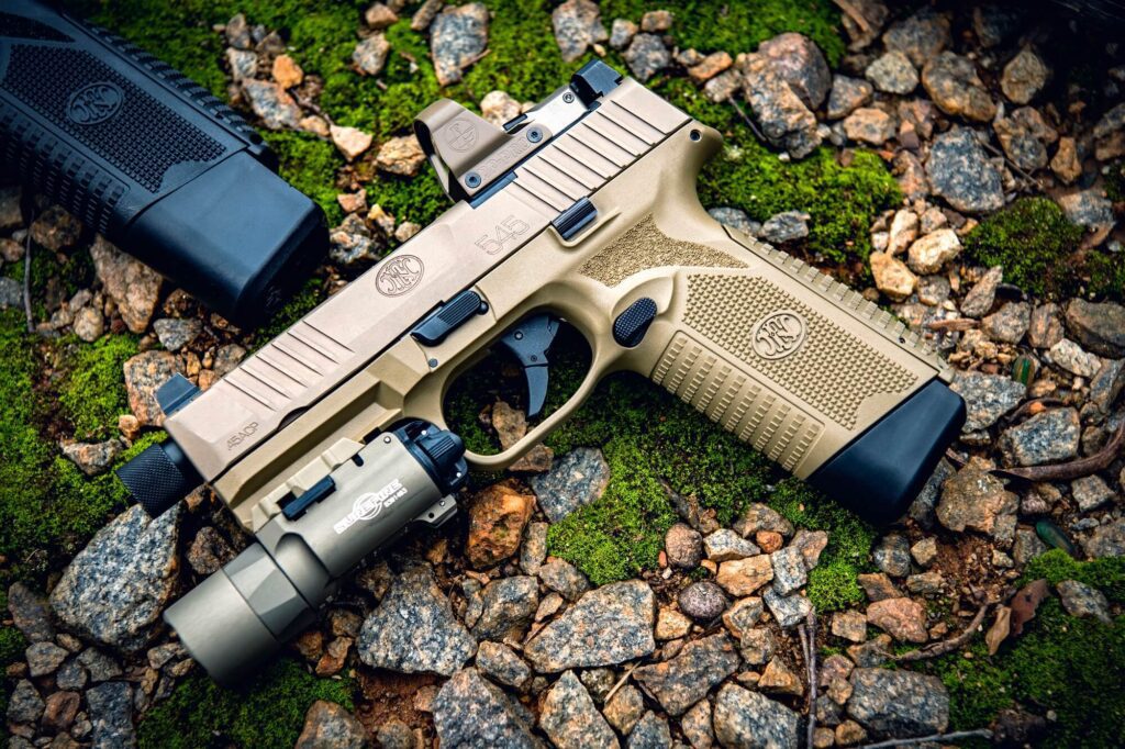 FN 545 Tactical FDE Pistol