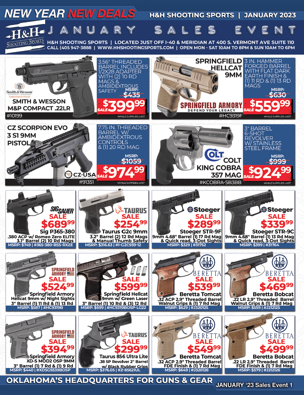 Page 1 New Year New Deals Sales Flyer