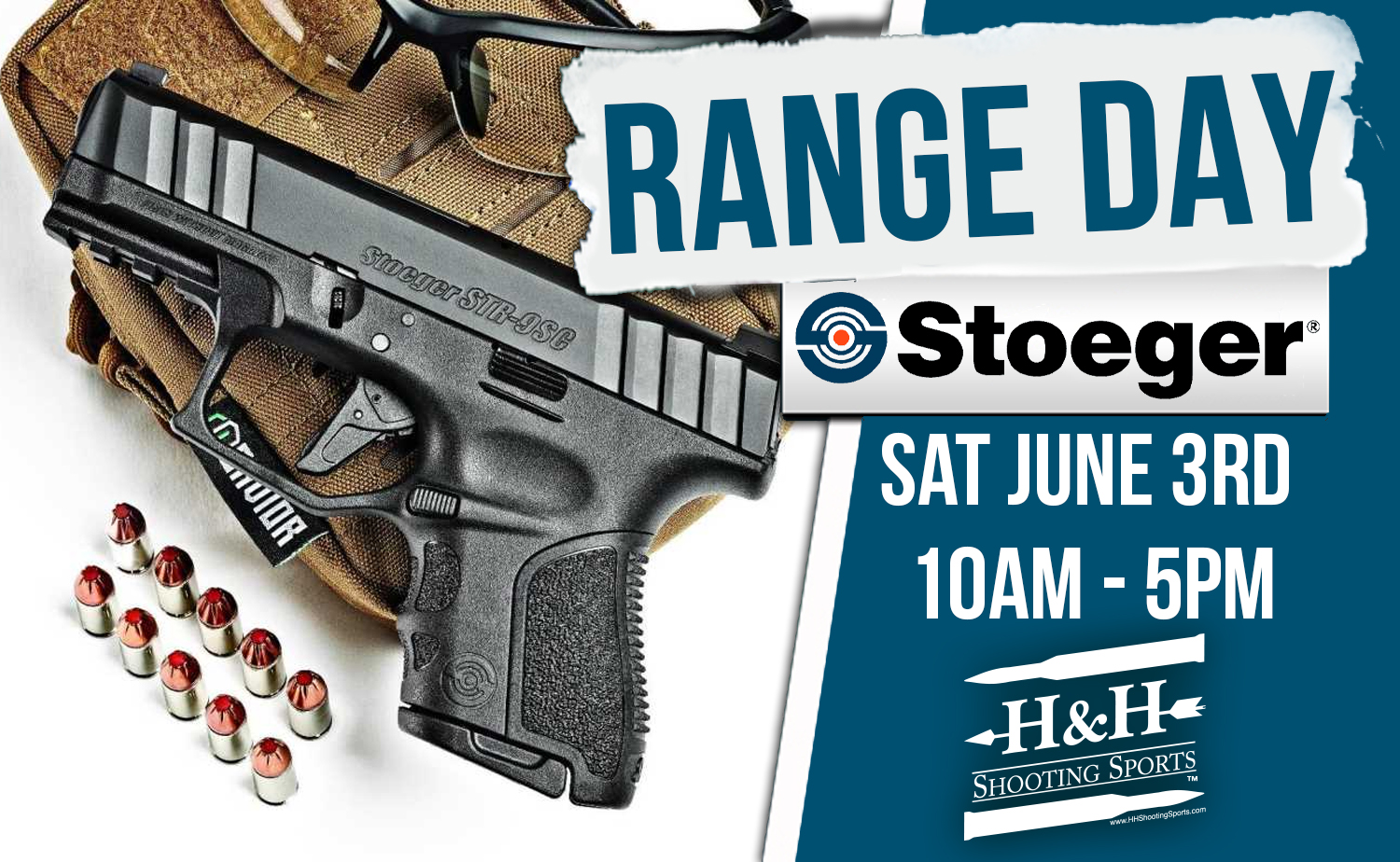 Range Day with Stoeger gun and bullets information Oklahoma City, OK