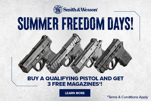 Poster of Buy Smith & Wesson Pistols & Get Free Magazines