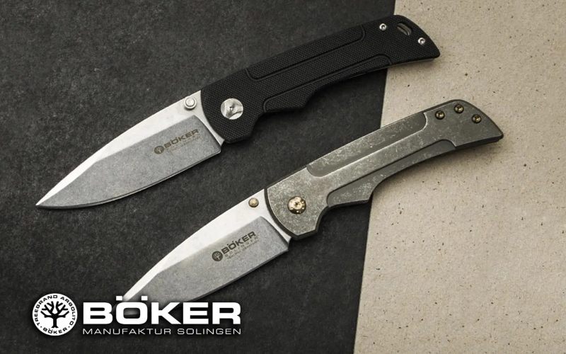 The Boker Featured knife