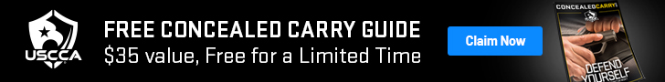 UCSSA carry guide advertisement strip for H&H Shooting sports in OK